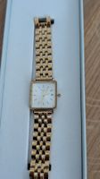 Damen Uhr Rosefield rechteckig goldfarbig