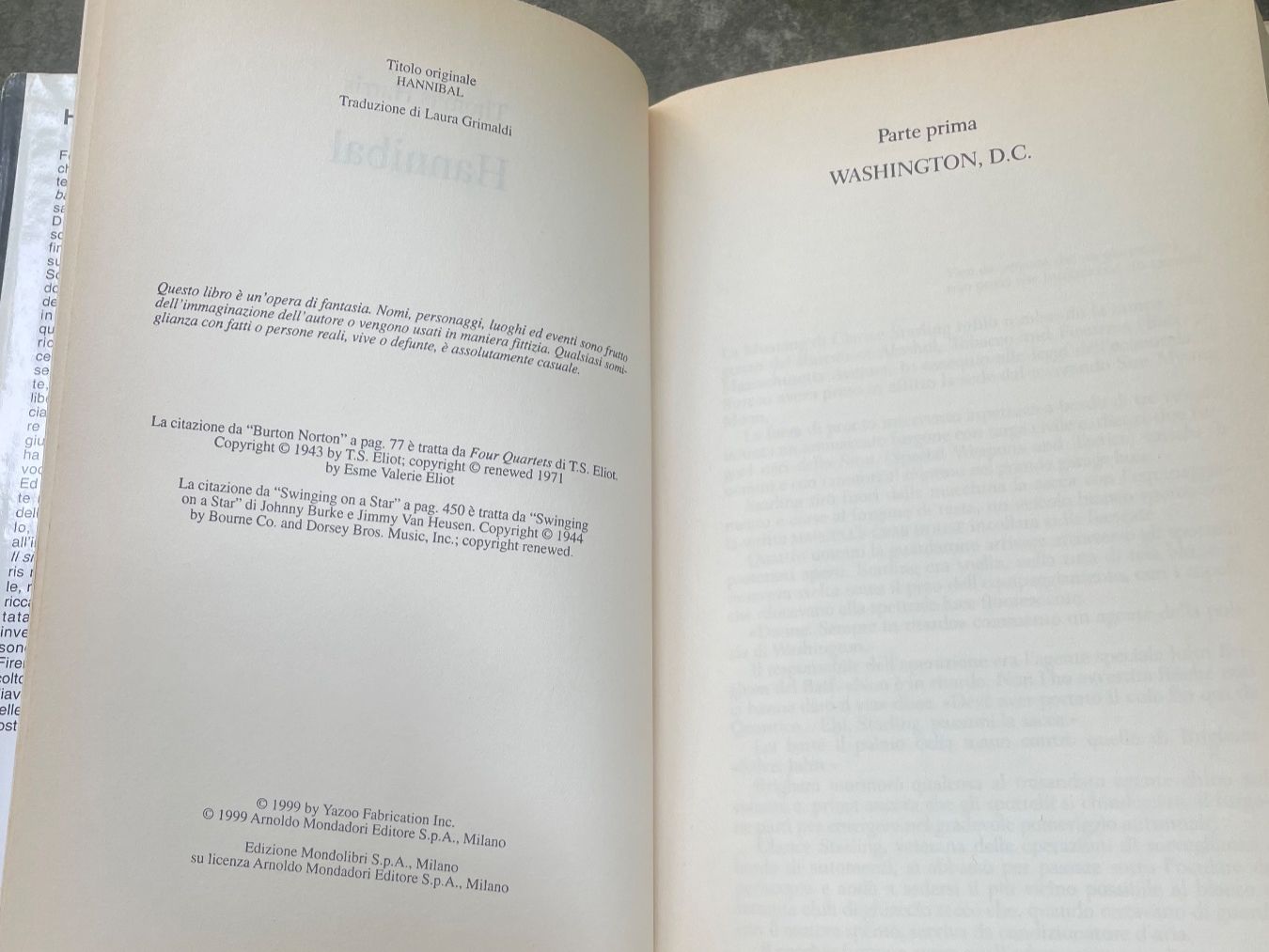 Libri: Hannibal - Thomas Harris - ita – Usato da Minusio venduto da Pink222 3