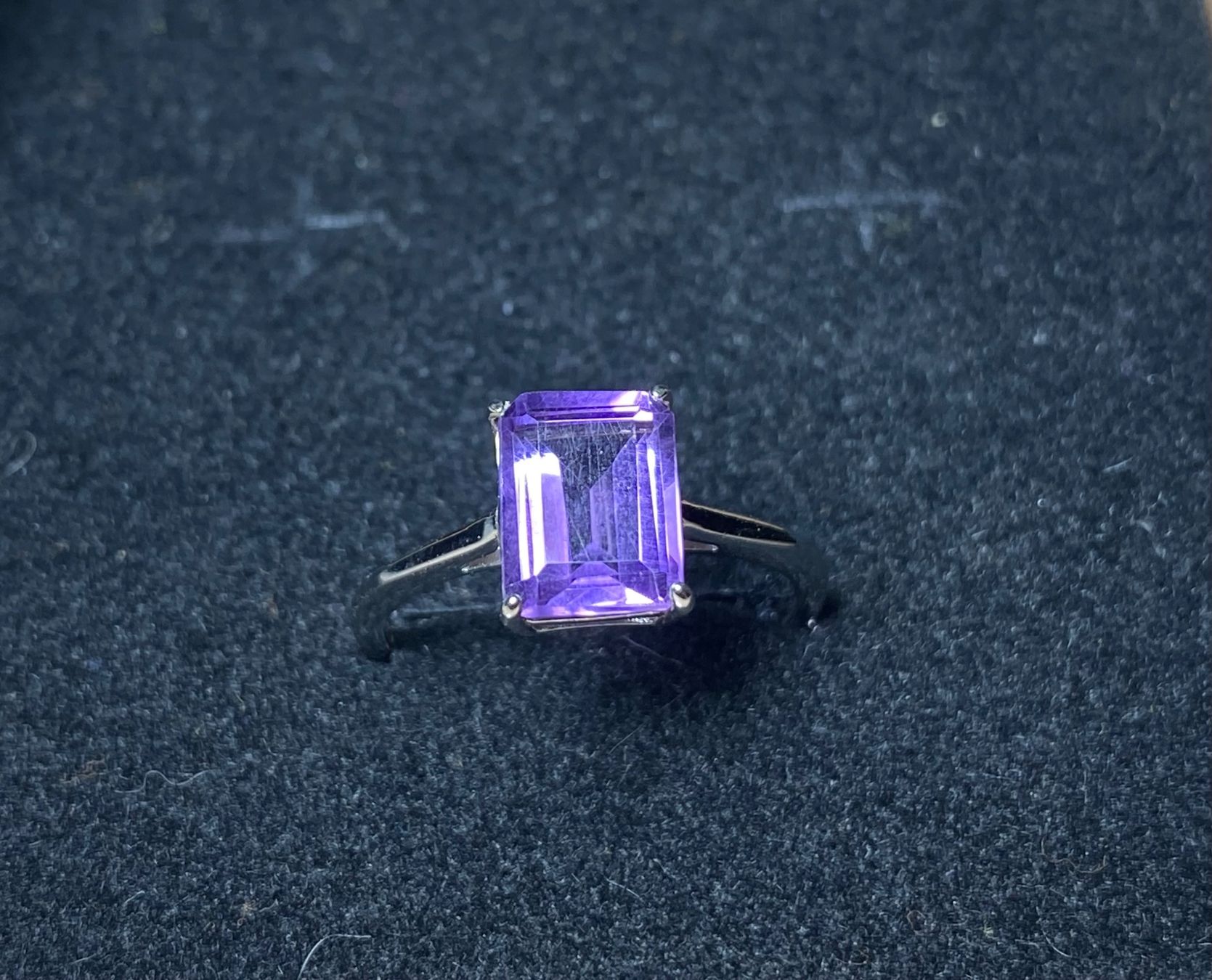 Ringe: Amethyst Ring Silber 925 vergoldet 💎✨ – Neu und originalverpackt aus Laax GR von Kiki-Kingdom2 8