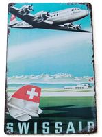 SWISSAIR  -  Blechschild   (neu, OVP)