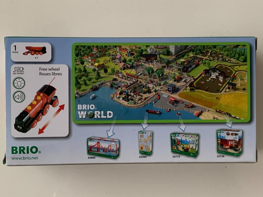 Brio World Mighty Red Action Locomotive 33592 Rote Lola 529 | Kaufen ...