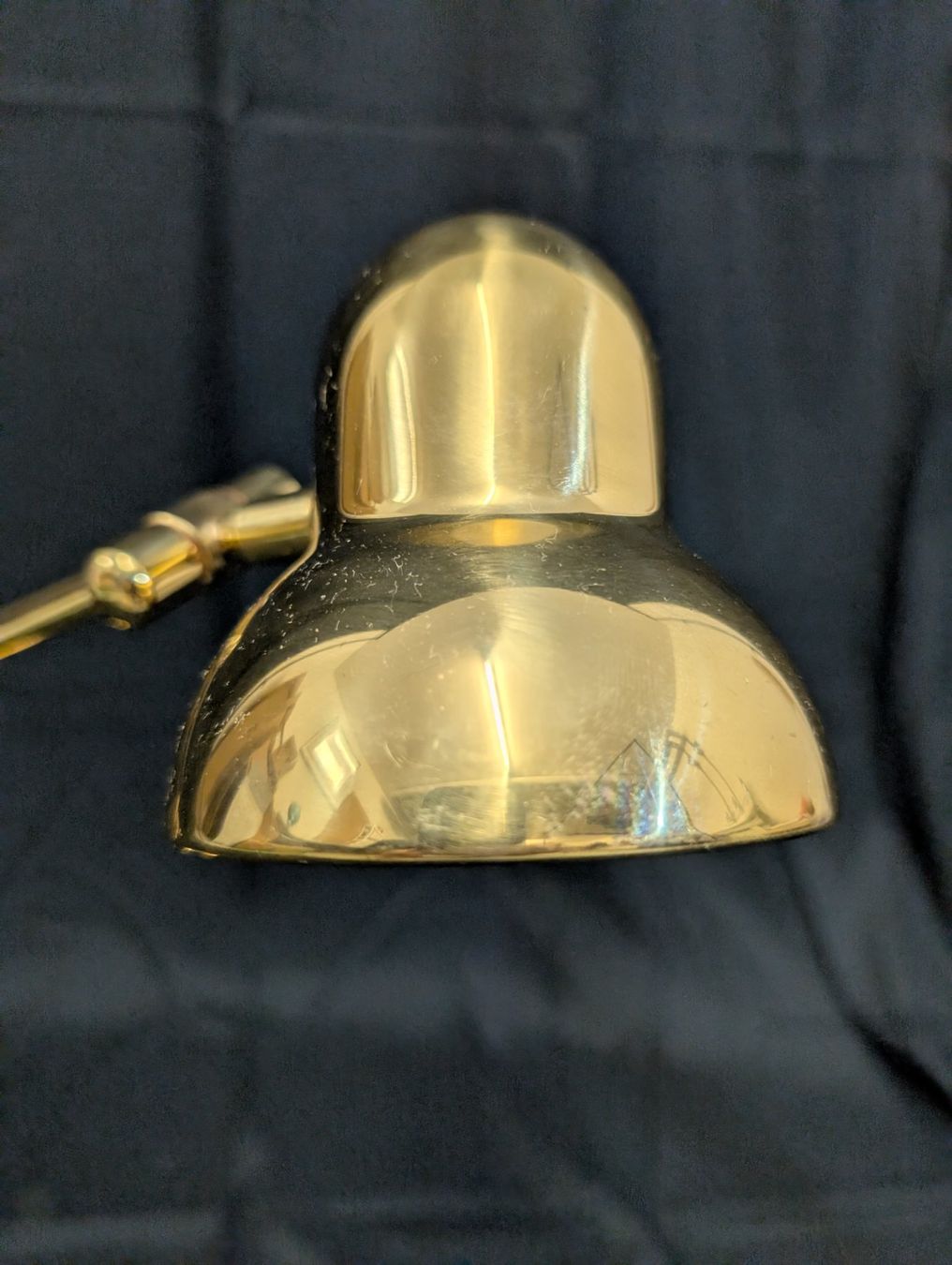 Lampes: Vintage Schreibtischlampe Messing-Optik – D'occasion à Wiezikon b.Sirnach par Romsche 1