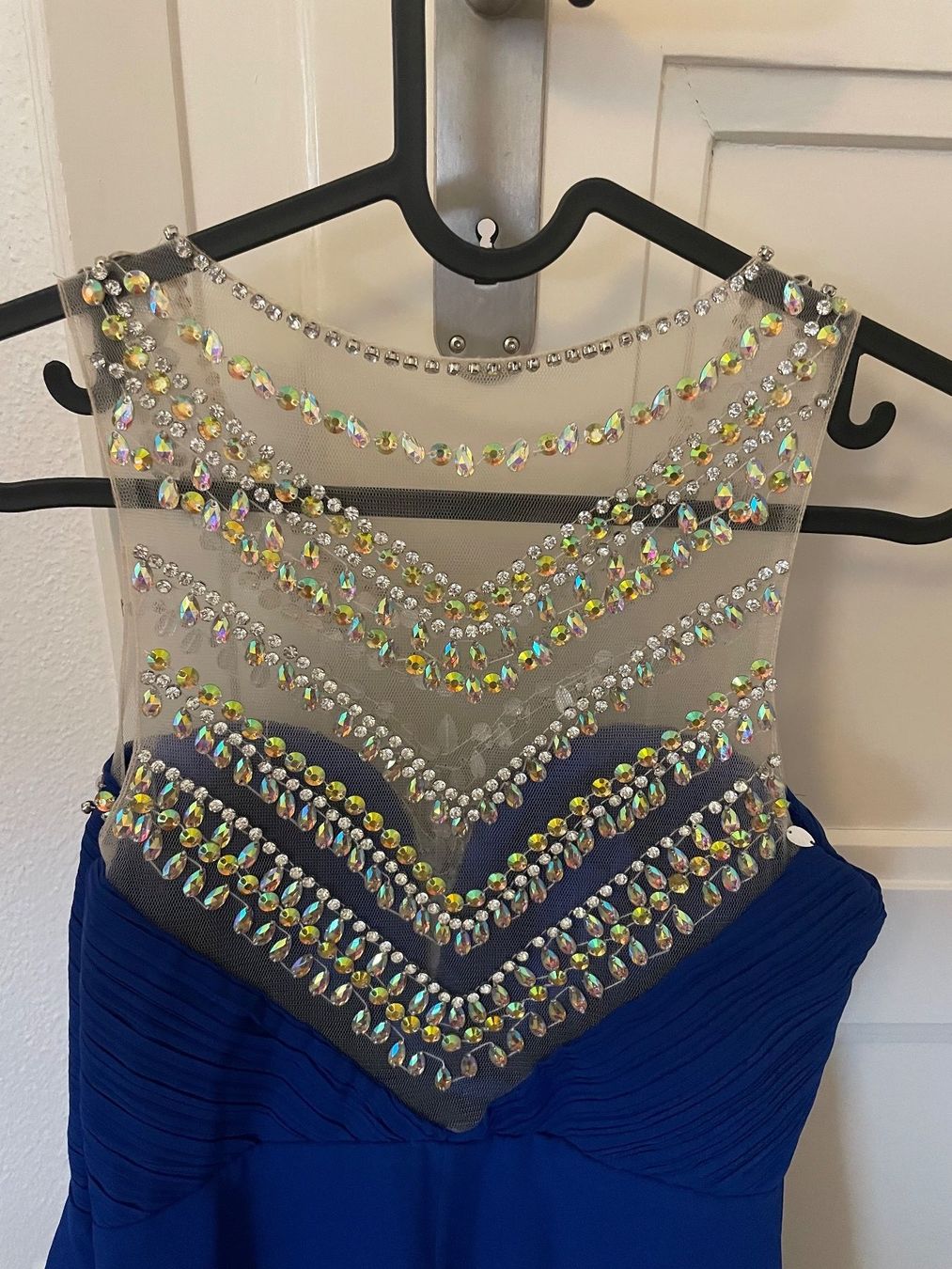 Vestiti: Elegantes Abendkleid mit Strass blau Gr. S – Nuovo (secondo la descrizione) da Münchenstein venduto da nel_57mj 4