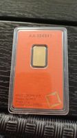Goldbarren 2.5 g Valcambi Suisse (Feingold 999.9) in Origina