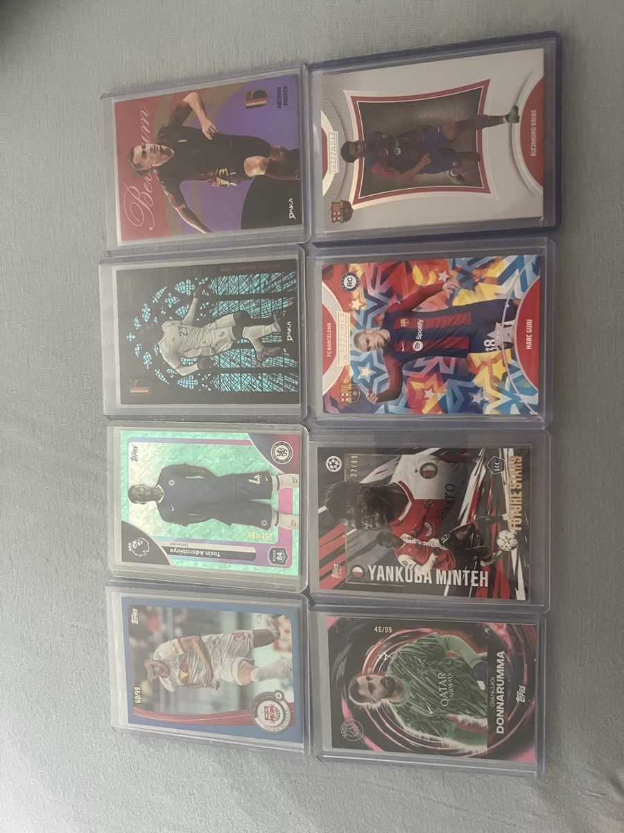 Topps Carte collezionabili: 8x Fussballkarten Numbered – Usato da Uhwiesen venduto da maflo2