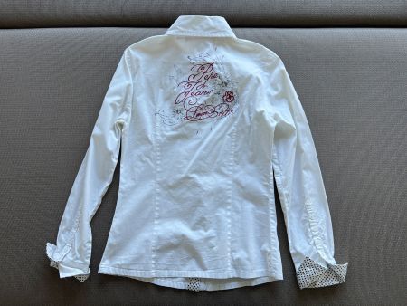 Pepe Jeans - Bluse weiss langarm - 16 164 XS 34