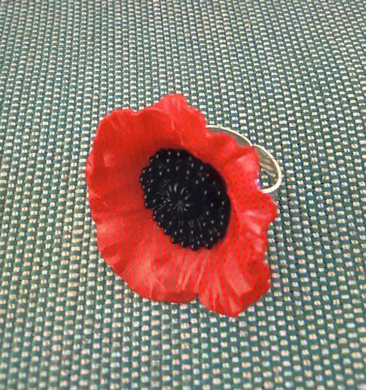 Anelli: Bague coquelicot réglable – Nuovo (secondo la descrizione) da Genève venduto da kik_8jd6 1