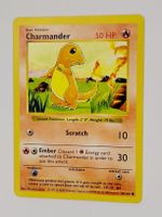 🔥 Pokémon Base Set – Charmander Shadowless – Englisch