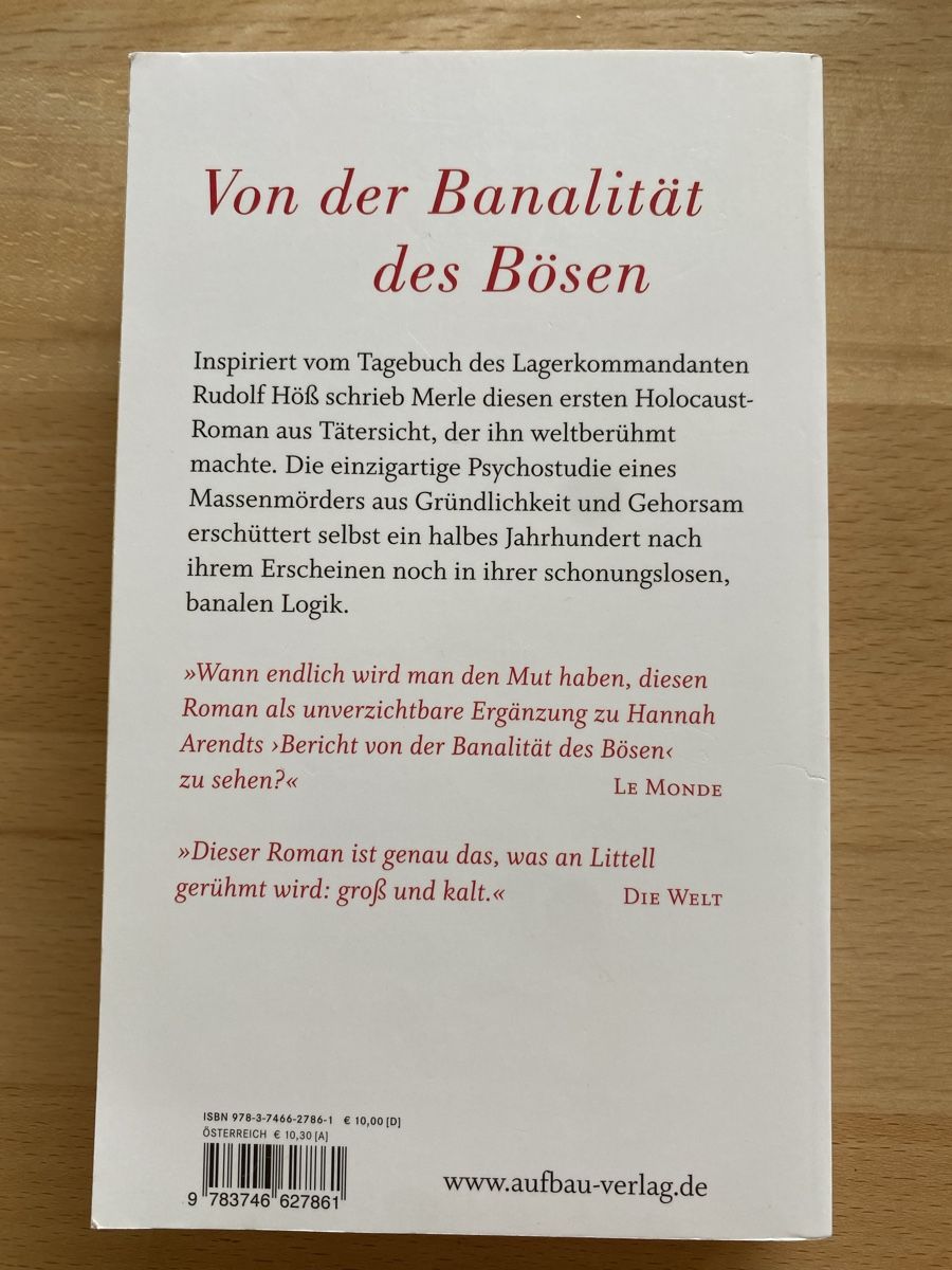 Libri: Der Tod ist mein Beruf - Robert Merle – Usato da Schwarzenburg venduto da Michellu 1