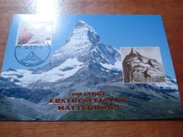 Maximumkarte 2015, 150 Jahre Erstbesteigung Matterhorn