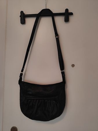 Vintage Lederhandtasche 👜