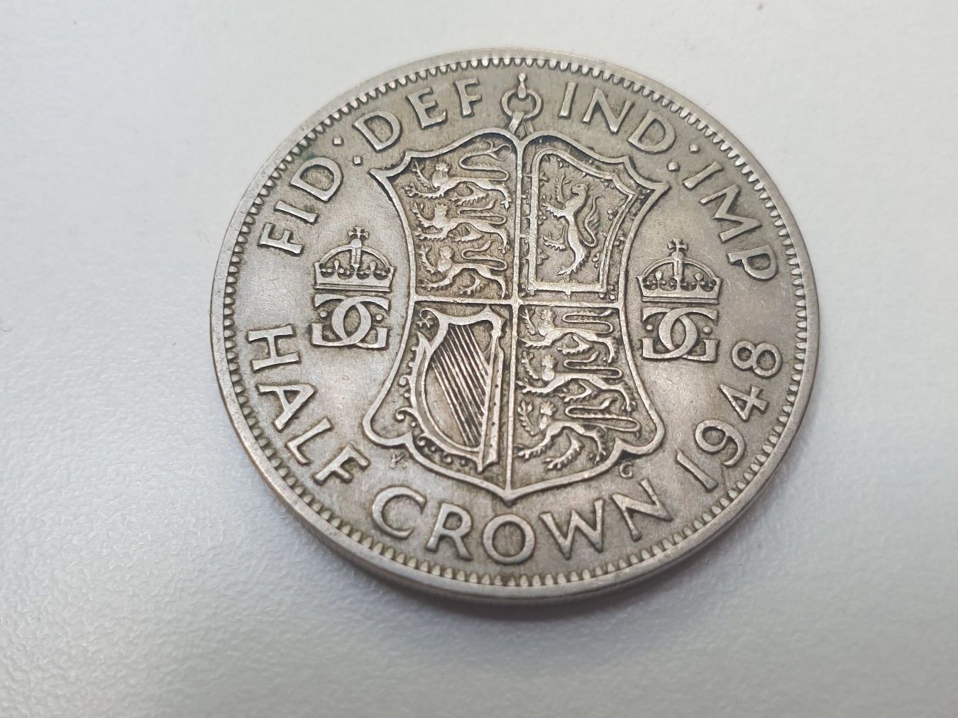 Alle Münzen: 🇬🇧 UK Half Crown 1948 – Gebraucht aus Chavannes-Renens von silverismoney