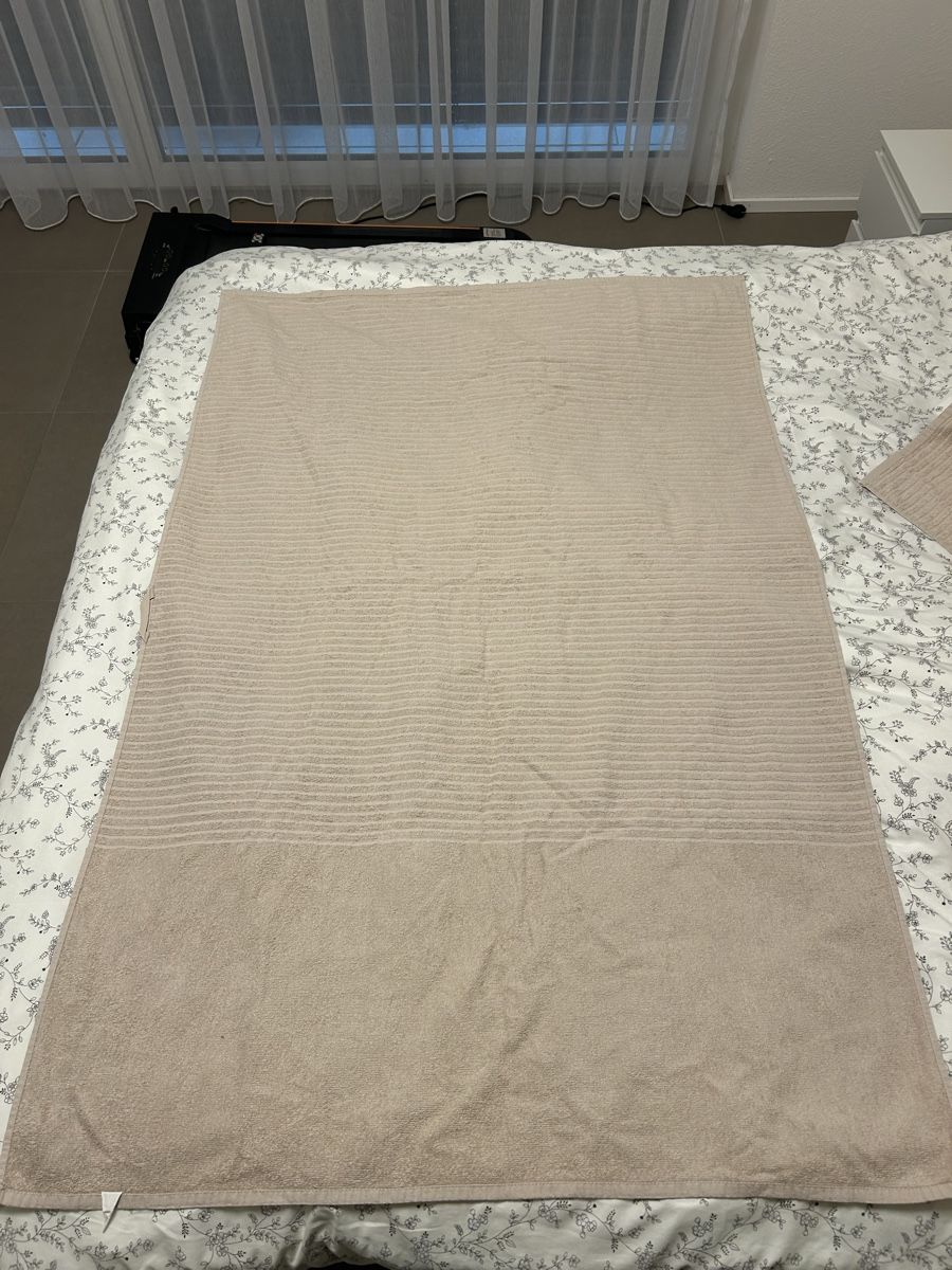 Ikea Teli da bagno: 4x Badetuch Ikea Hellbeige – Usato da Ebikon venduto da vono.i
