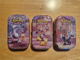 Pokémon: 30 Jahre, 3x Mini Tin Set, neu & OVP (Deutsch)