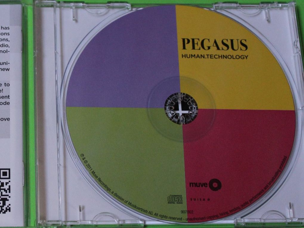 CDs: PEGASUS - HUMAN TECHNOLOGY CD 2011 (Swiss Music) – Gebraucht aus Tübach von JamesStone 7