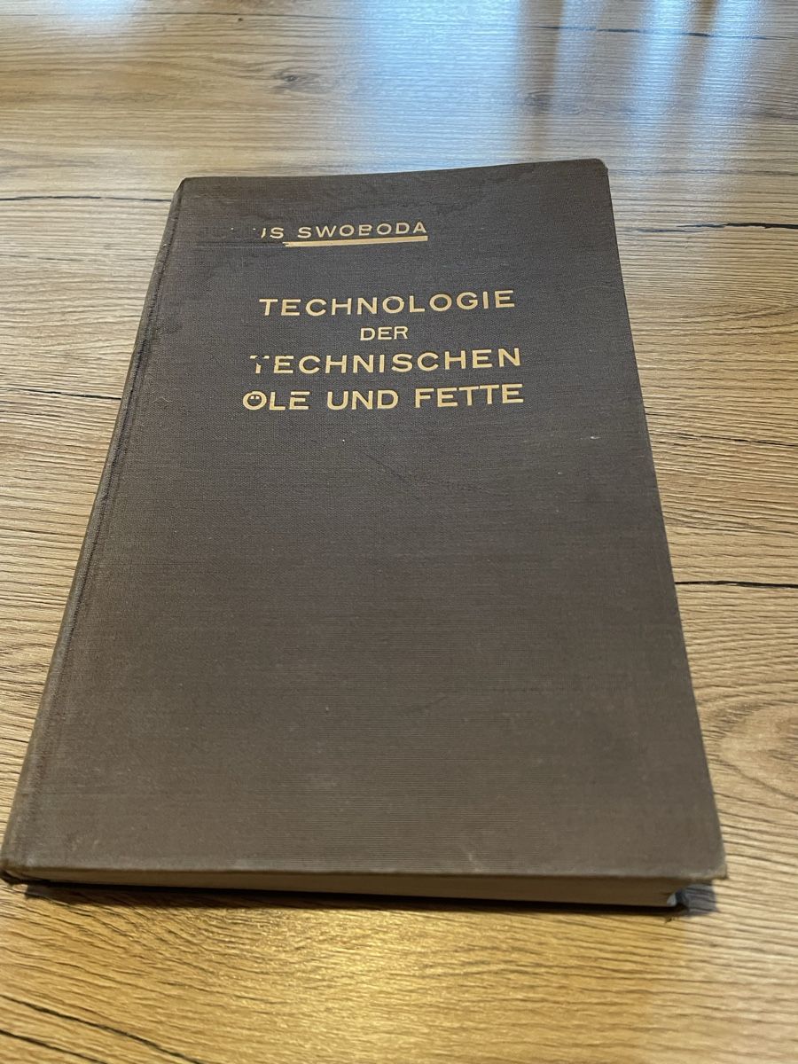 Libri: Technologie der technischen Oele und Fette – Usato da Fahrni b. Thun venduto da ams_56jv