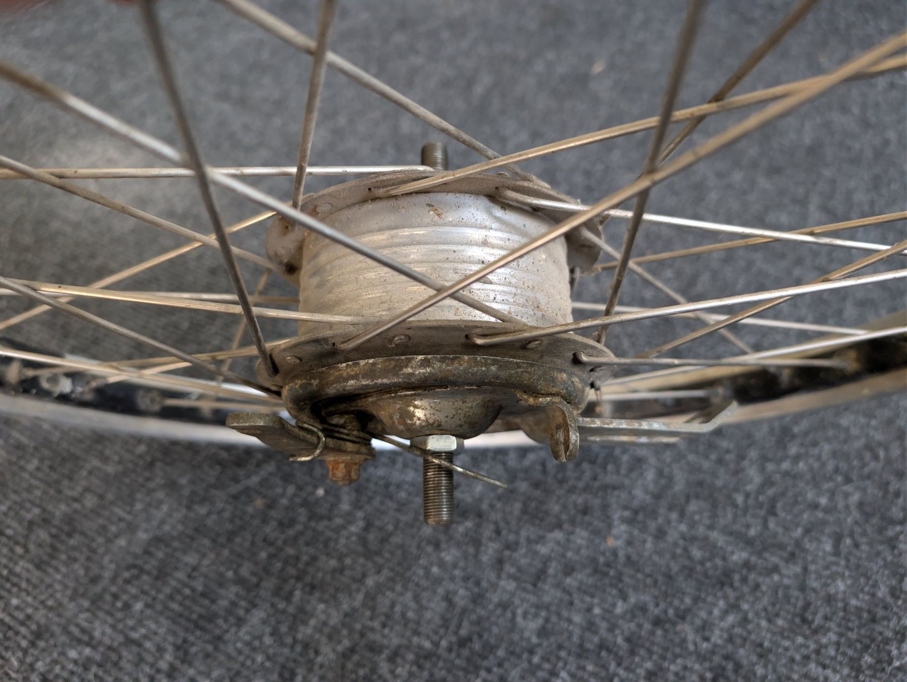 Weinmann Cerchioni: Sachs 17 Zoll Vorderrad – Usato da Mellingen venduto da Mech-Service 4