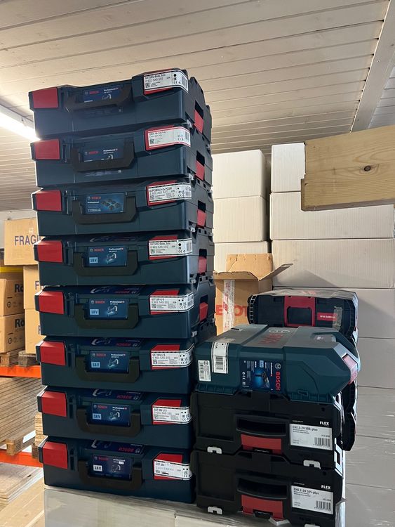 Bosch L-Box Sortimo, Milwaukee Koffer und weitere leer (Neu (gemäss ...