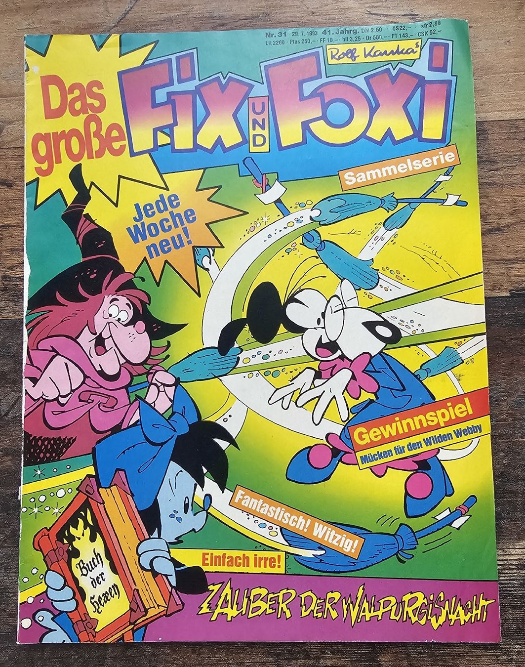 Fumetti: Fix und Foxi Comic Heft Vintage / Retro – Usato da Eiken venduto da Geli_212