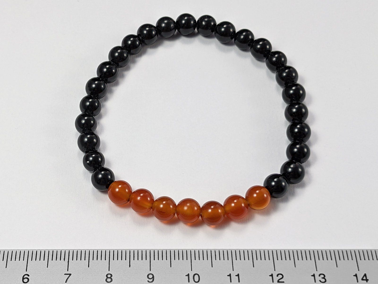 Minerali & Pietre curative: Armband Turmalin und Karneol – Nuovo e nell'imballaggio originale da Meilen venduto da GypsyCat