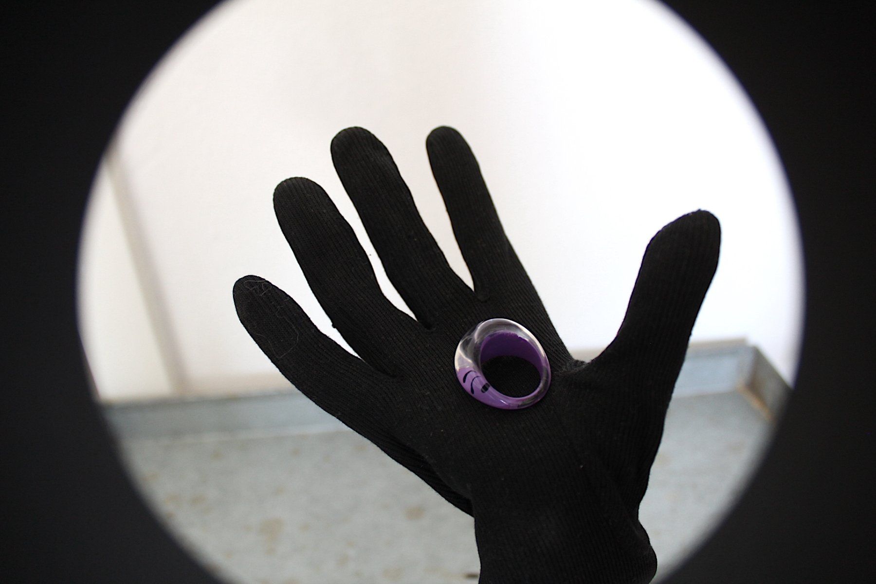 Anelli: Kunststoff Ring Gr. 55 - 17.7 – Usato da Locarno venduto da madame-tus-sauds 5