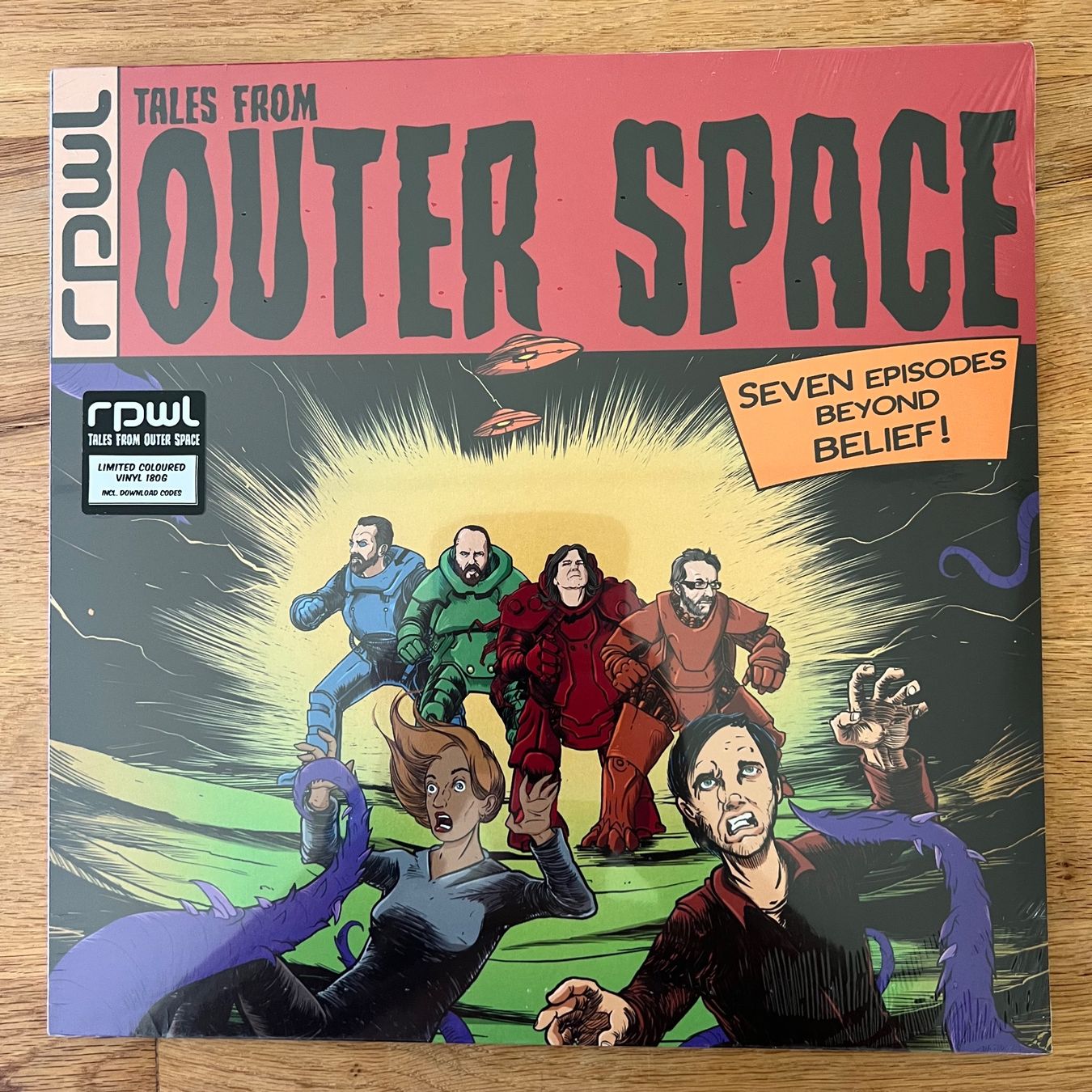 Dischi in vinile: RPWL - Tales From Outer Space / 1. EU-Press. 2019 - Green – Nuovo e nell'imballaggio originale da Gais venduto da soundcave57