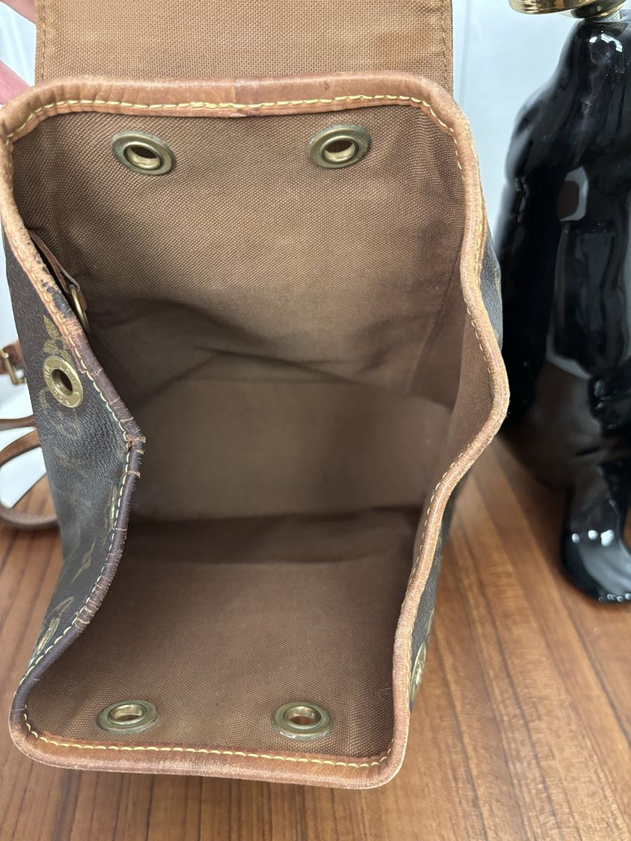 Louis Vuitton Zaini: Louis Vuitton Montsouris Backpack Monogram Small – Usato da Winterthur venduto da Atelier.W.Maison 6
