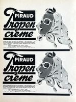 Piraud Crème - Alte Werbung / Ancienne publicité 1948