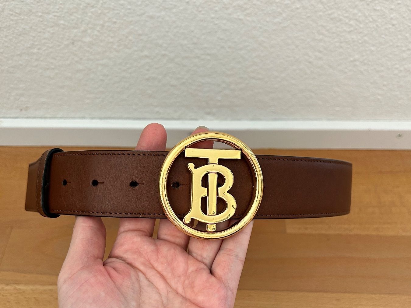 Burberry Ceintures: Burberry Monogram Ledergürtel – D'occasion à Zürich par predisha 1