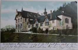 Postkarte gelaufen, Rigiblick Zürich 1904