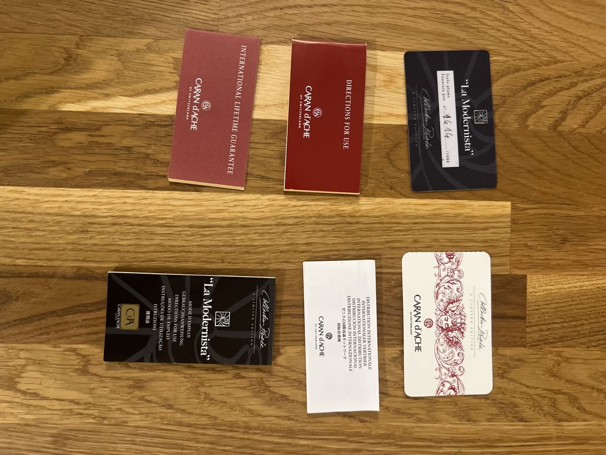 Caran D'Ache Penna & Evidenziatori: CARAN D’ACHE COLLECTION PRIVÉE – Nuovo (secondo la descrizione) da Brügg BE venduto da traindenuit 5