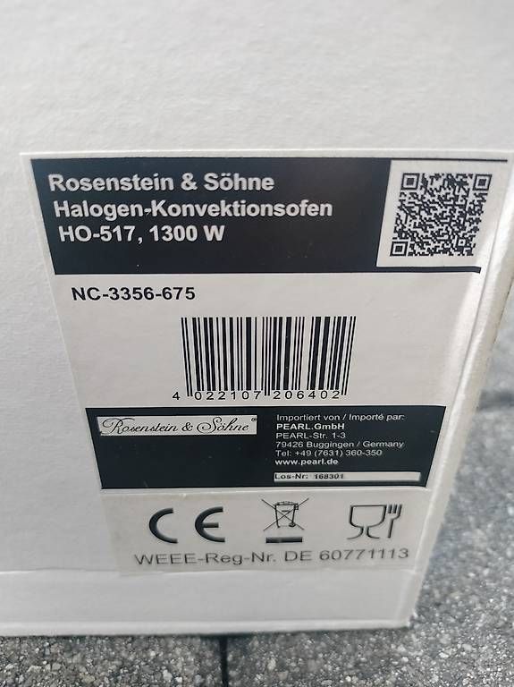 Forni: Neuer Konvqektionsofen – Usato da Buchs AG venduto da ths_j2lz 3