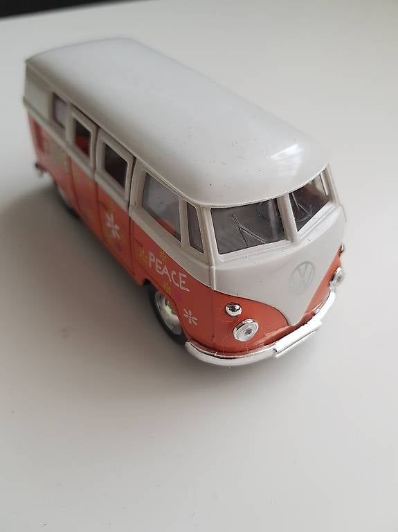 Volkswagen Modellini d'auto: VW T1 Hippiebus Metall. Gr.11cm – Usato da Port venduto da sold54
