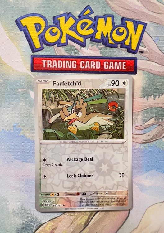 Farfetch’d Reverse Holo (Deck 151) 083/165 Kaufen auf Ricardo