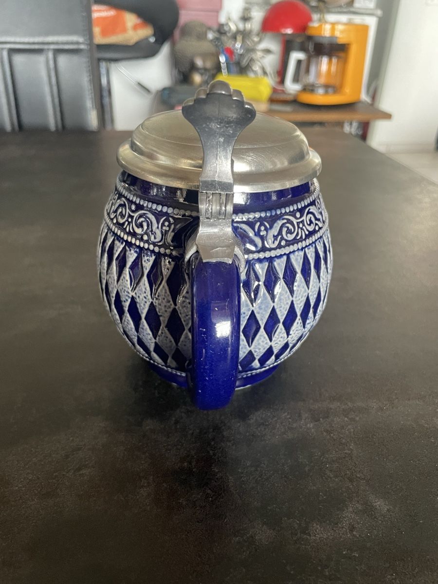 Bicchieri: Ancienne Chope à Bière Allemande W-Germany – Usato da Vallamand venduto da Bricbracbroc82 2