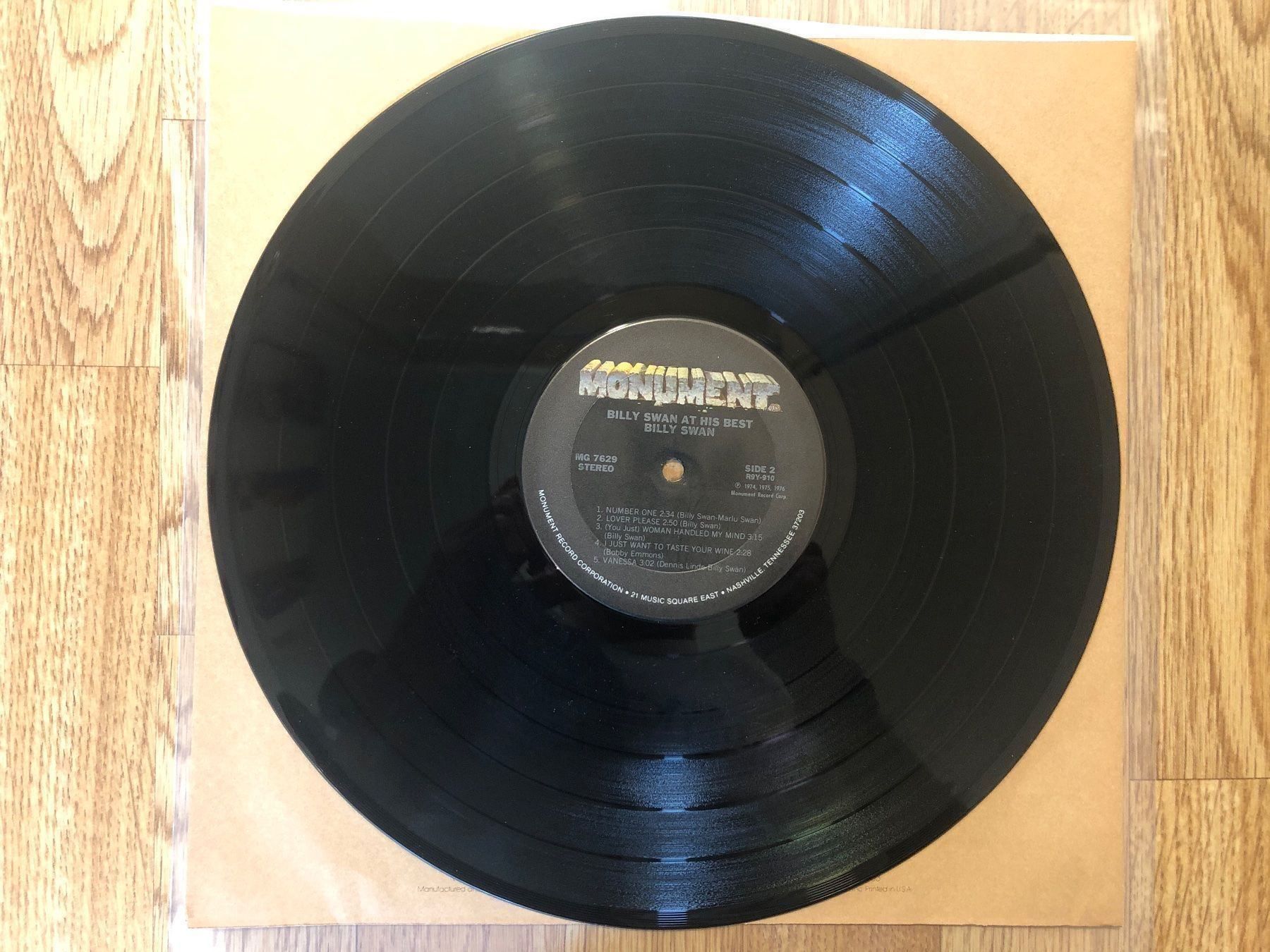 Dischi in vinile: Billy Swan - At His Best LP – Usato da Schübelbach venduto da Klabauterli 3
