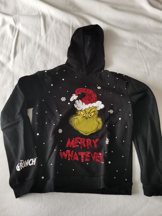 Pullover Hoodie Grinch Grosse 158 C A Kaufen auf Ricardo
