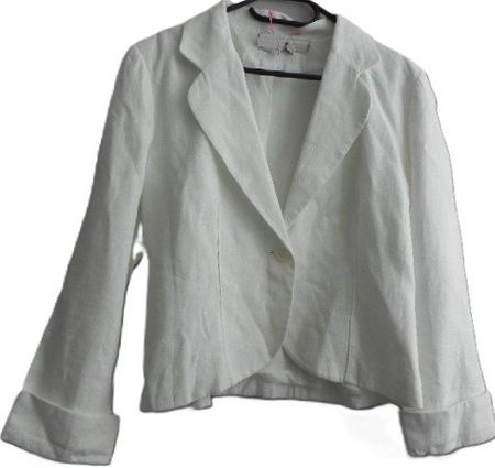 ca.Gr. 40  42 Leinen Jacke Blazer