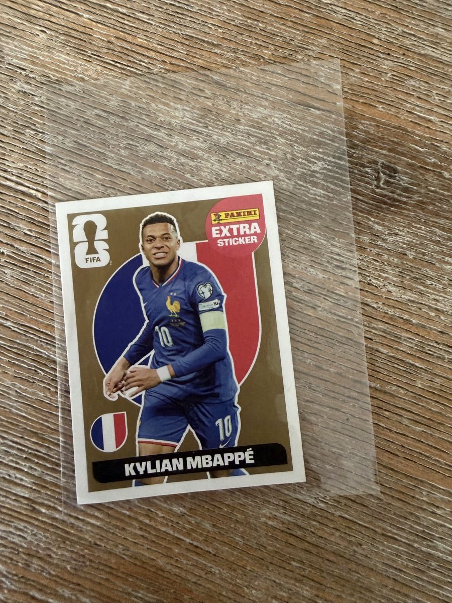 Panini Sammelbilder & Trading cards: Mbappé Extra Sticker Gold – Neu (gemäss Beschreibung) aus Aeschi b. Spiez von Spatzumuus1