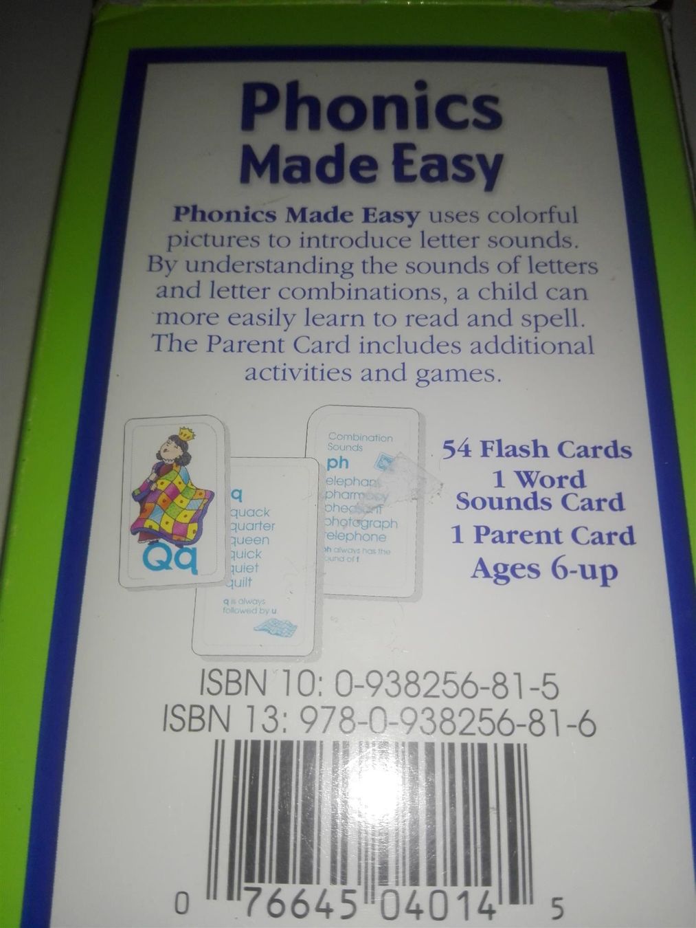 Giochi: Phonics Made Easy (Flash Cards) -English – Nuovo e nell'imballaggio originale da St. Gallen venduto da elk2021 7