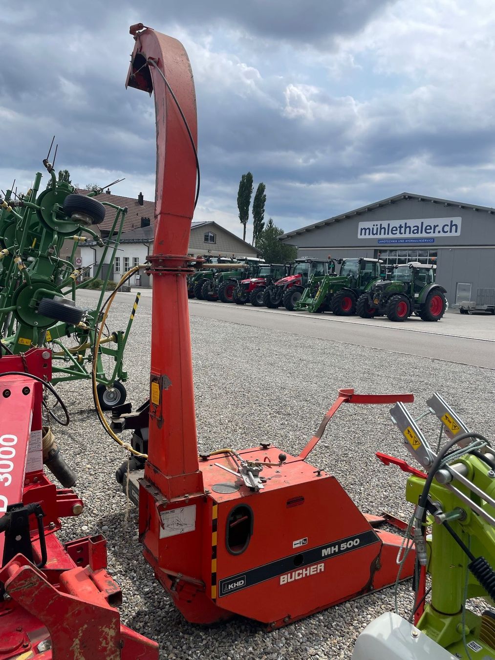 Trinciatrici: Maishäcksler Bucher MH500 – Usato da Neuwilen venduto da muehlethaler-technik 2
