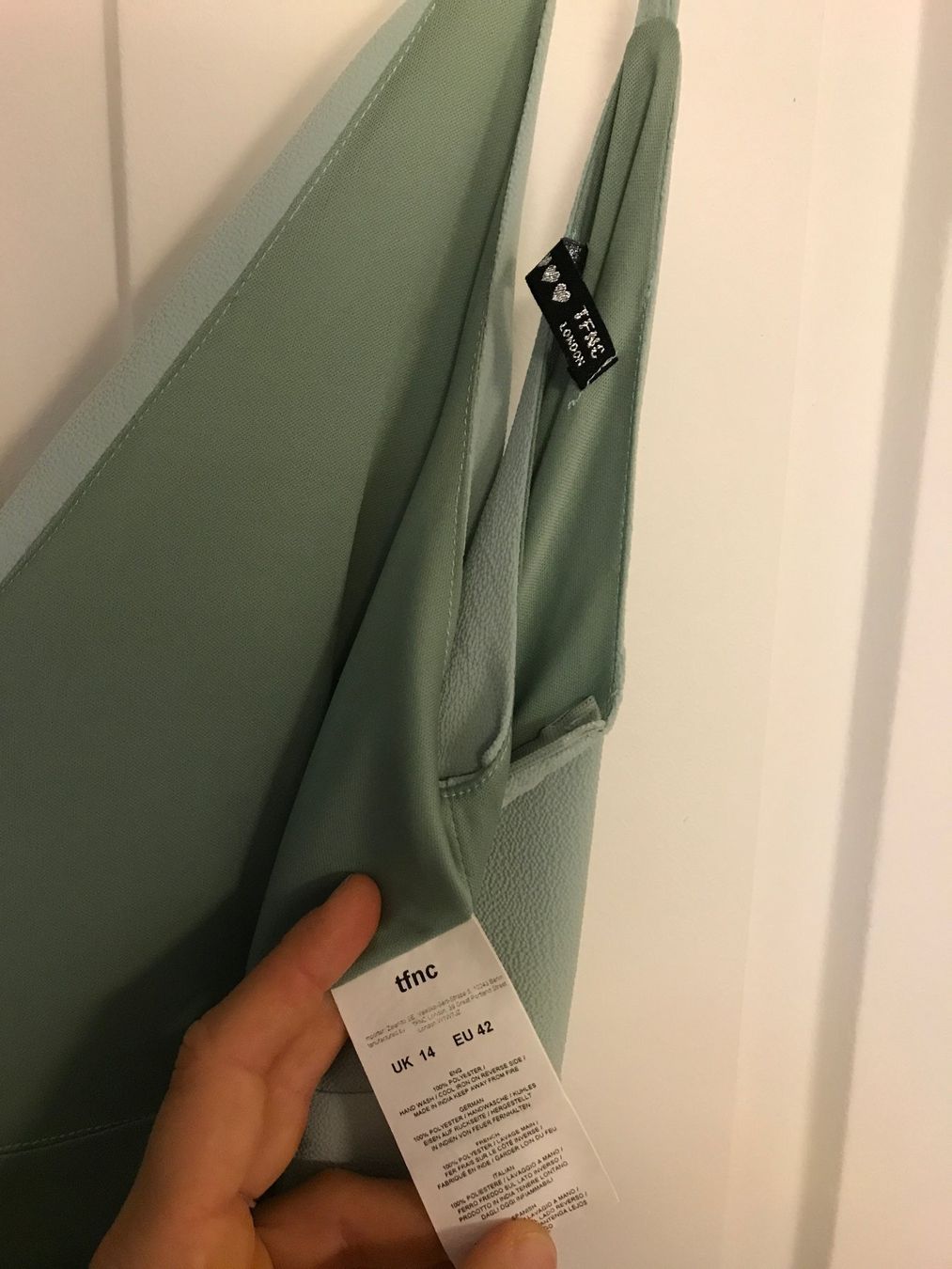 Vestiti: Kleid helles mint / türkis Grösse M / Size 42 – Usato da Rhäzüns venduto da duudii 4