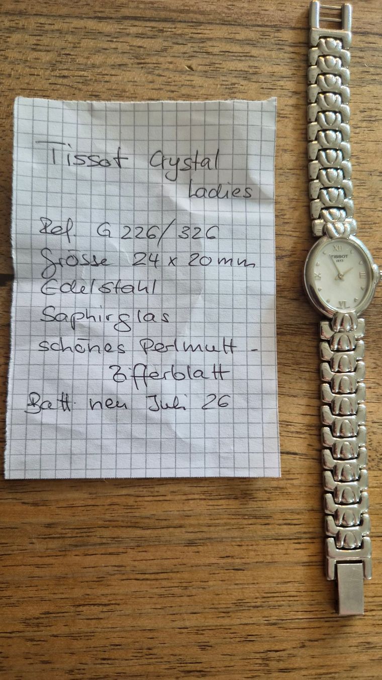 Tissot Orologi: Tissot Crystal Lady – Usato da Hombrechtikon venduto da kuckuck04 1