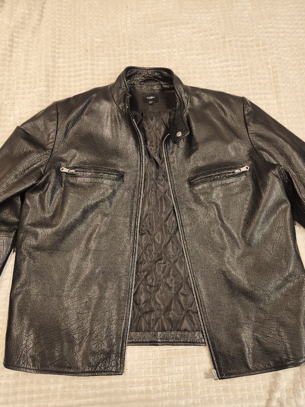 Globus Giacche: Globus Studio Leather Jacket Black Size XL Used – Usato da Oberengstringen venduto da Zsolt