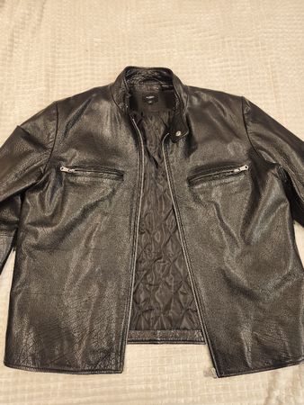 Globus Studio Leather Jacket Black Size XL Used