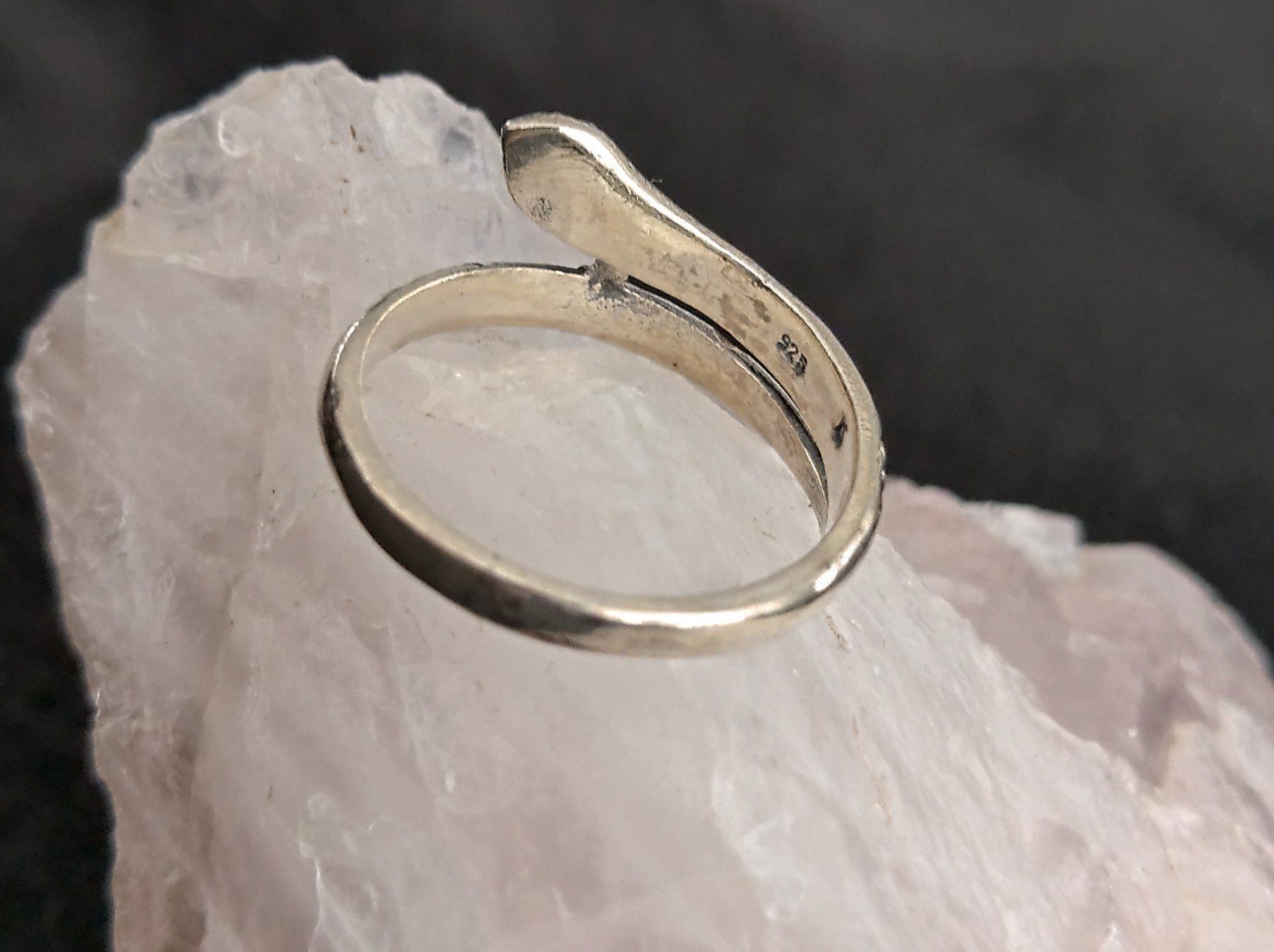 Anelli: Ring Silber 925 Schlange – Usato da Istighofen venduto da Ringparadies 1