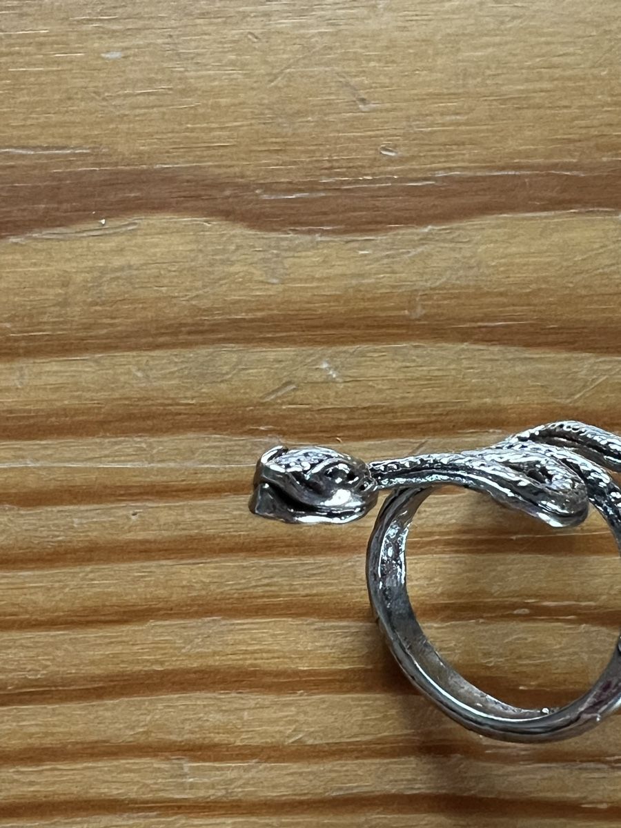 Anelli: Schlangen Ringe Set - Silberfarben, Modeschmuck, Neu! – Nuovo (secondo la descrizione) da Therwil venduto da Mucjing 4