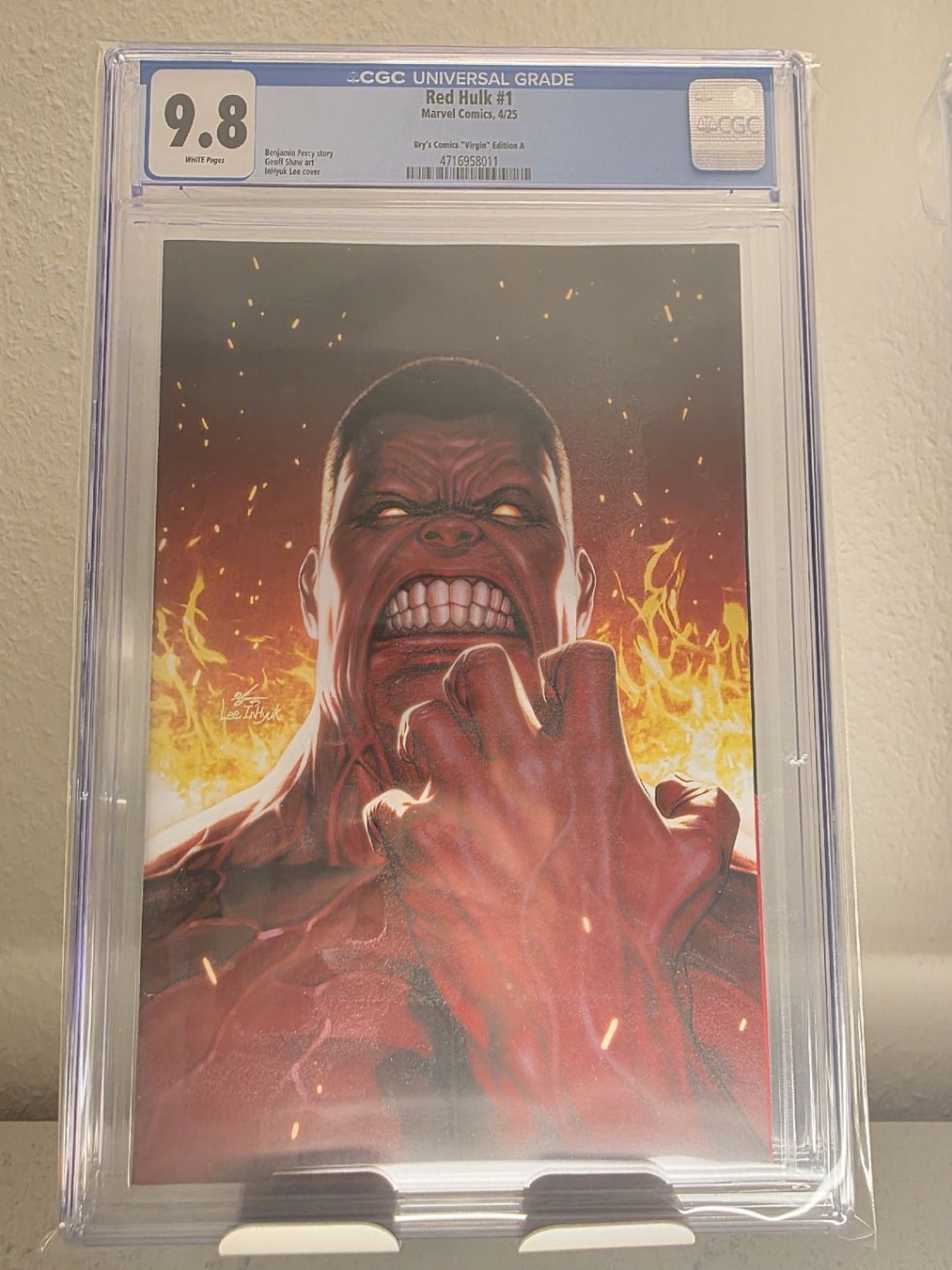 BD: CGC 9.8 Comic Red Hulk #1 Marvel 9.8 Universal Grade – Neuf avec emballage d'origine à Muttenz par zio_ttl5
