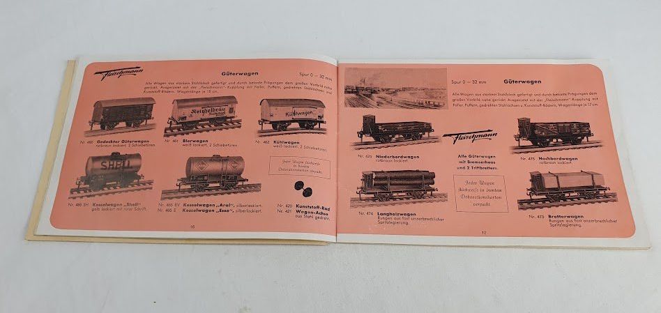 Fleischmann Modellini di ferrovie: Fleischmann Spur 0 Katalog 1952 Deutsch/Schweiz – Usato da Seon venduto da voAllBah 5