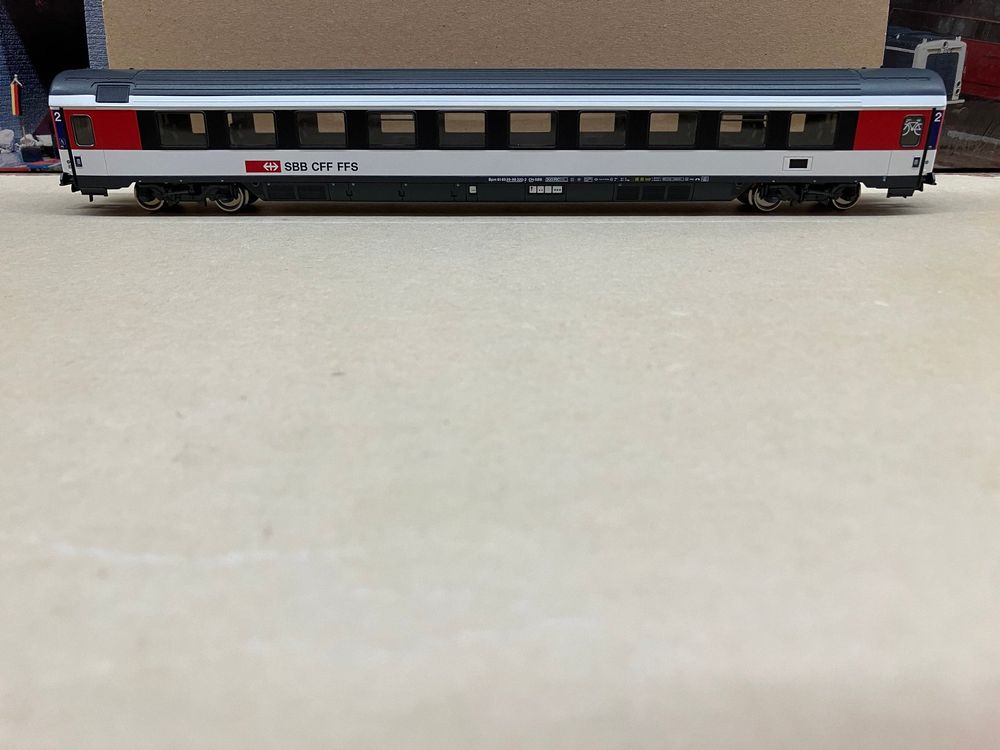 Roco Modelleisenbahnen: Roco 64400 SBB EC-Reisezugwagen Bpm 2. Klasse, Ep. VI, H0 GS – Neu (gemäss Beschreibung) aus Neuendorf von sitek071 2